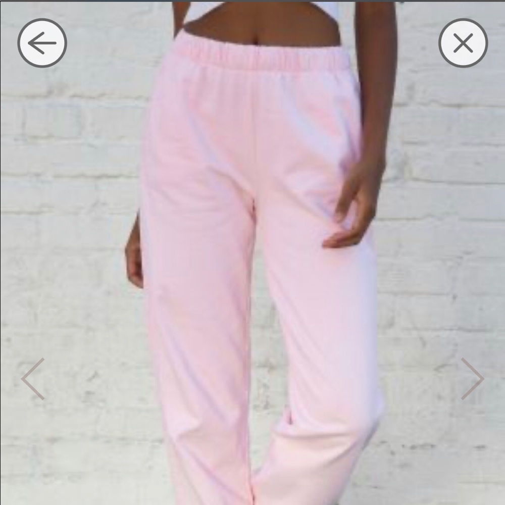 light pink rosa sweats